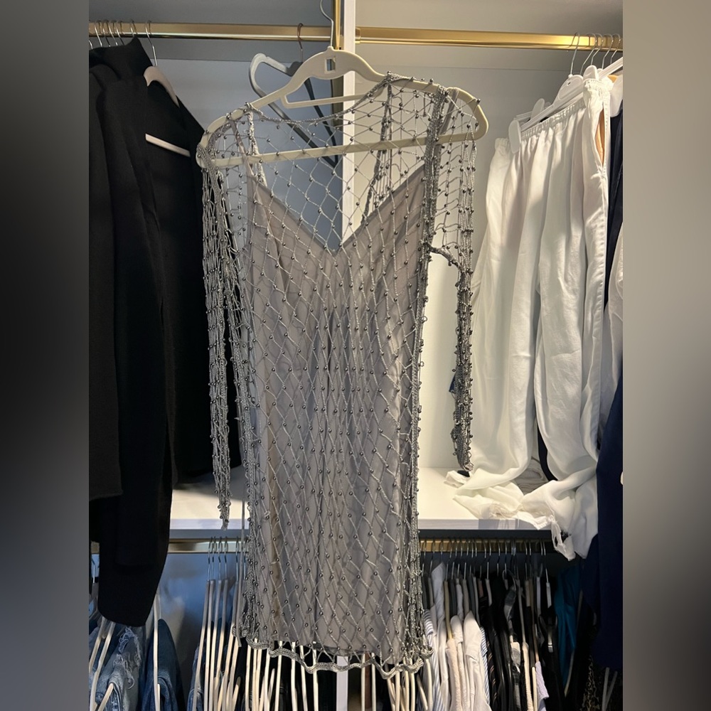 ASOS Knit dress/coverup with slip. Size 0